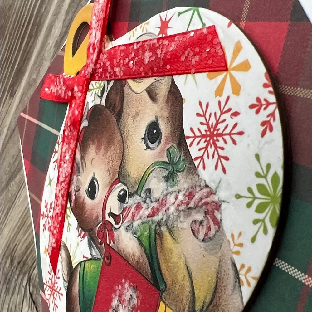 Handmade Christmas and Holiday Cards Set of 20 5.5”x5.5”Includes Envelopes